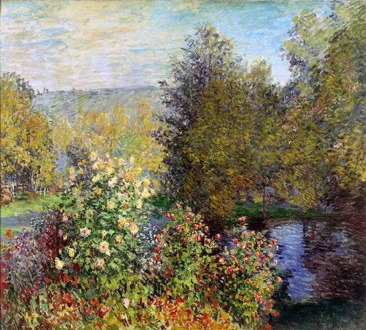 Paint By Number A Corner of the Garden at Montgeron - Claude Monet