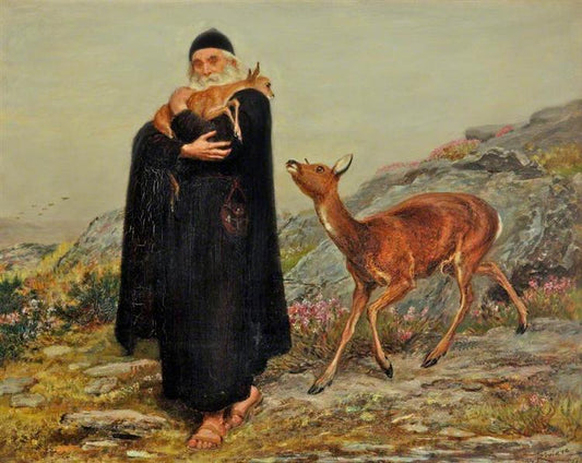 A Legend of Saint Patrick Paint by Number - Briton Riviere