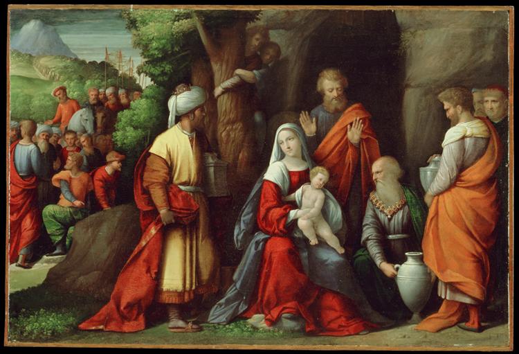 Paint By Number Adoration of the Magi - Benvenuto Tisi