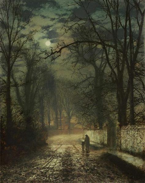 Paint By Number A Moonlit Lane