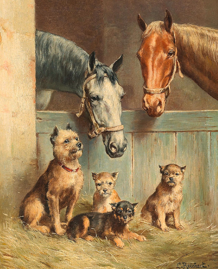 Animal Friendship Paint by Number - Carl Reichert