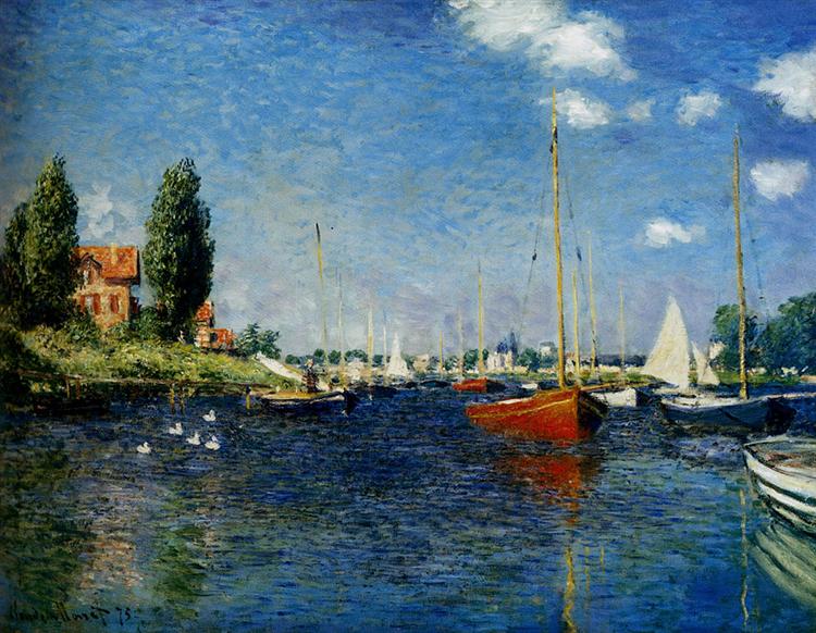 Paint By Number Argenteuil 1 - Claude Monet