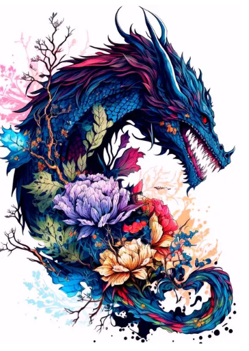 Artistic Alchemy Dragon Paint By Number