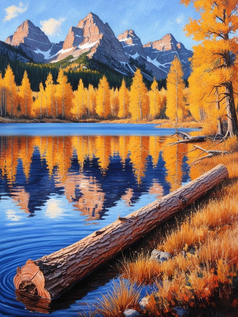 Paint by Number Grand Teton National Park (Wyoming)