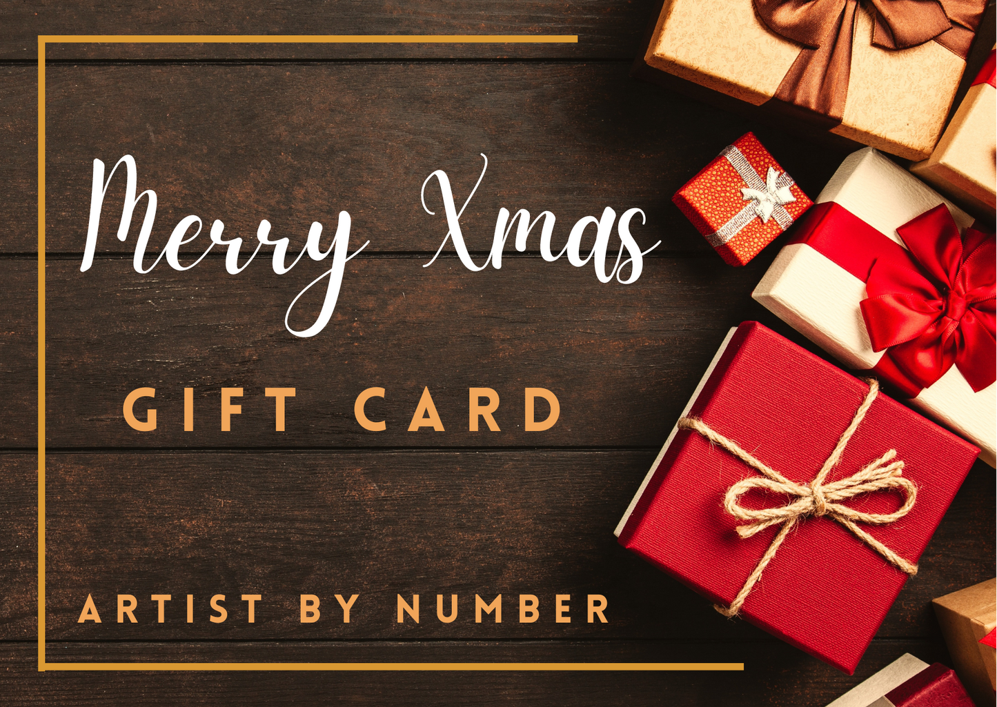 Artist By Number eGift Card