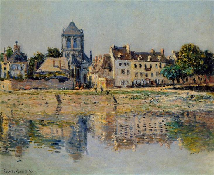 Paint By Number By the River at Vernon - Claude Monet