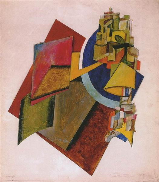 Paint By Number Composition-Rodchenko