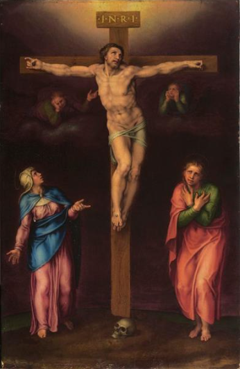 Crucifixion by Michelangelo Paint by Number