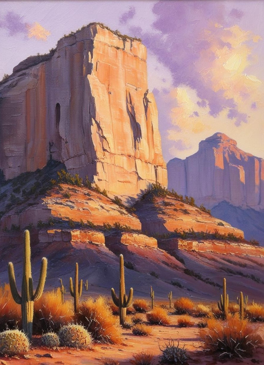 Paint by Number Guadalupe Mountains National Park (Texas)