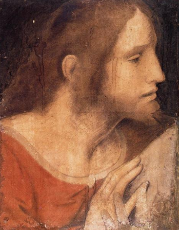 Paint By Number Head of St. James the Less by Leonardo da Vinci