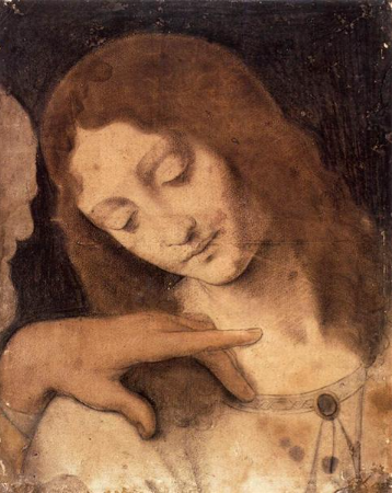Head of St. John the Evangelist by Leonardo da Vinci Paint By Number