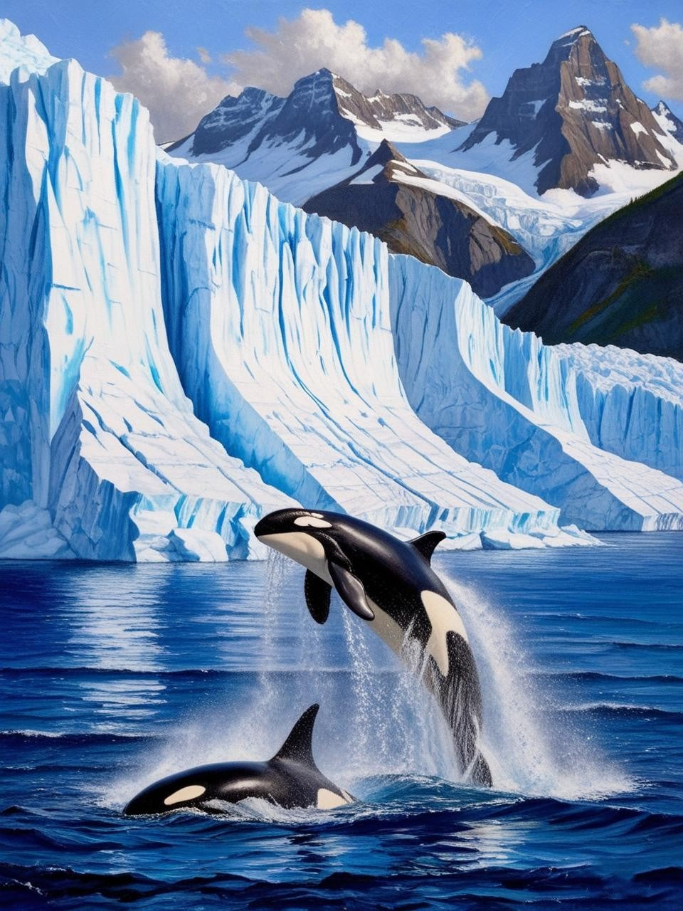 Paint by Number Kenai Fjords National Park (Alaska)