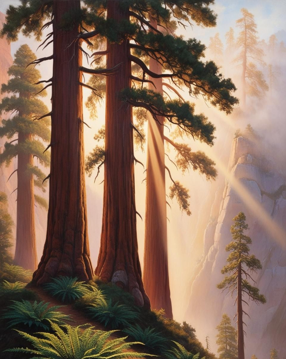 Paint by Number Kings Canyon National Park (California)