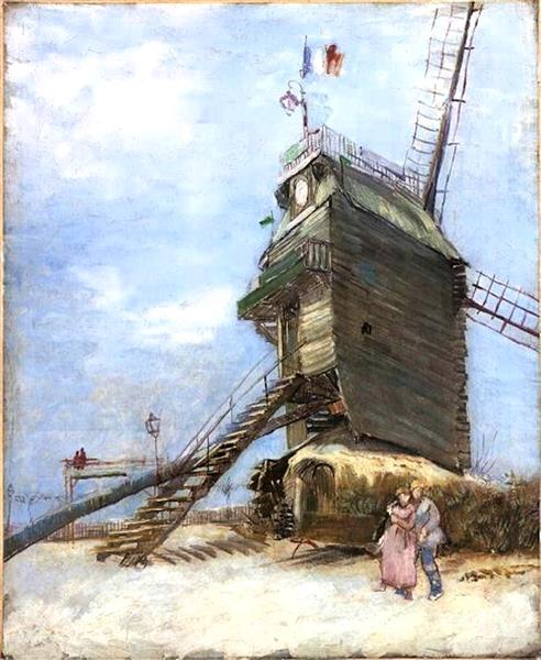 Le Moulin de la Galette 4 - Vincent Van Gogh Paint by Number