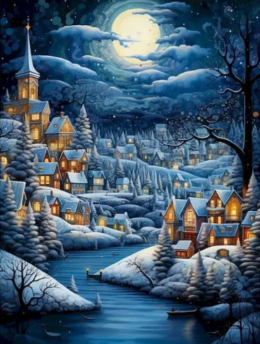 Paint by Number Lunar Glow