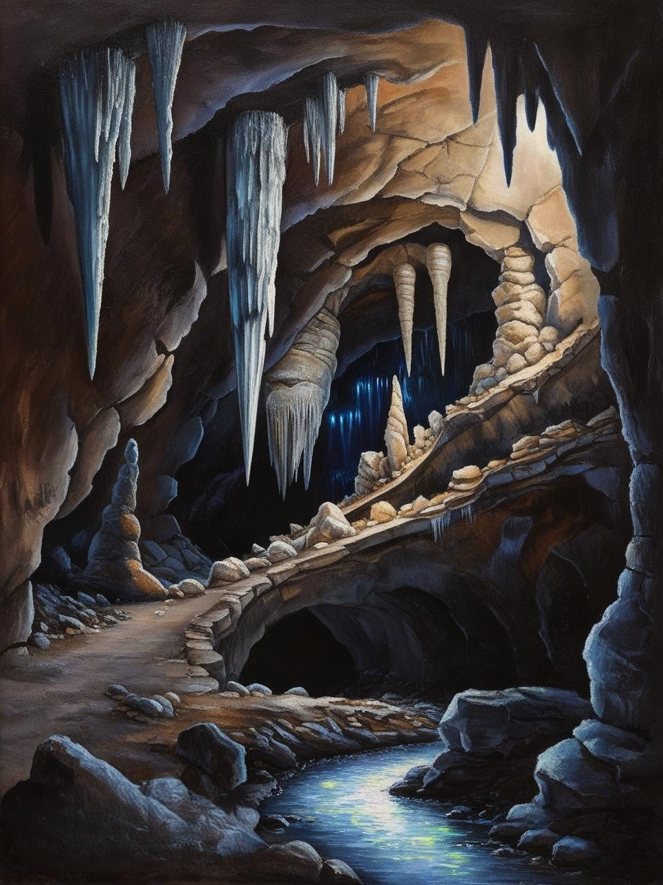 Paint by Number Mammoth Cave National Park (Kentucky)