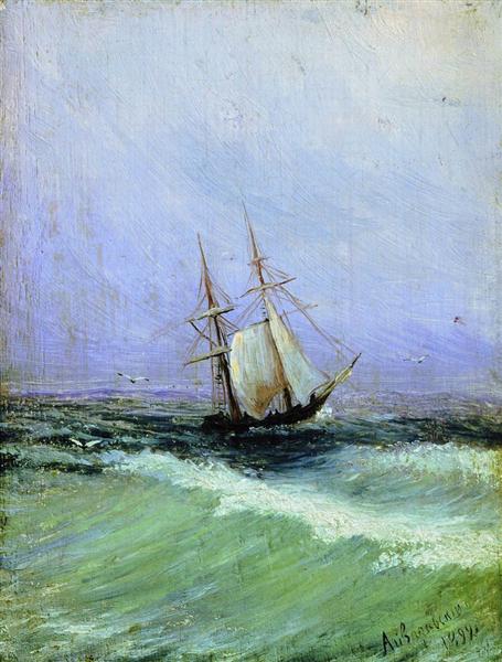 Paint By Number Marina - Ivan Aivazovsky