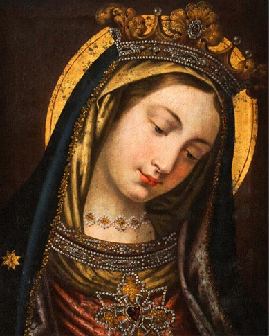 Paint by Number Mary the Queen