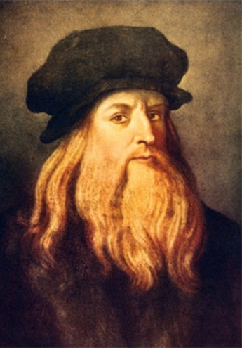 Self Portrait by Leonardo da Vinci Paint By Number