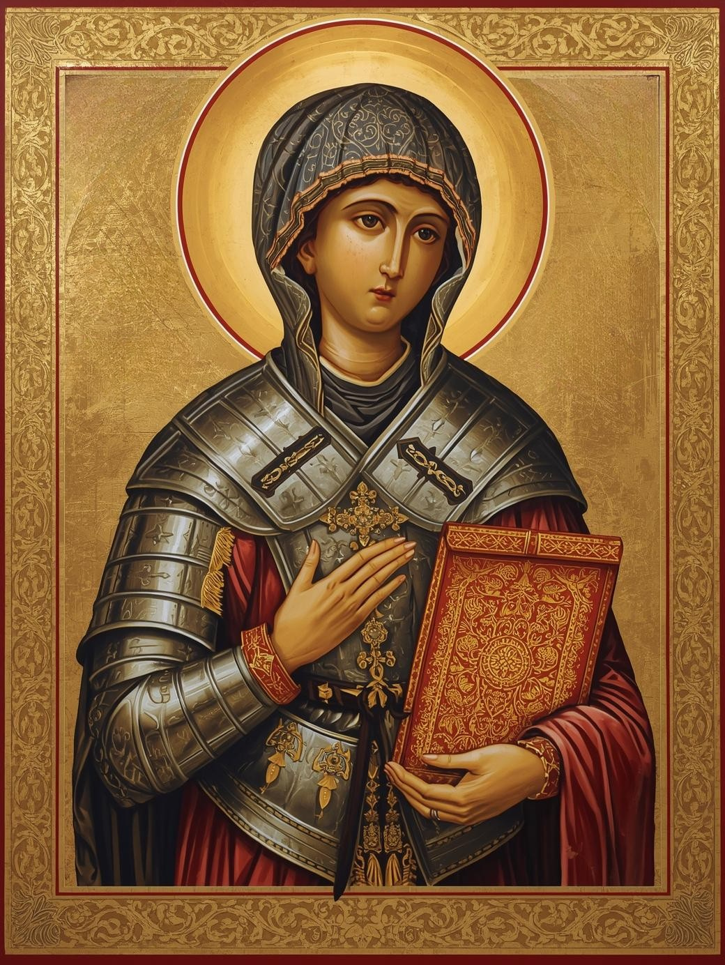 St. Joan of Arc Icon Paint by Number