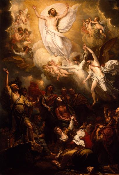 Paint By Number The Ascension - Benjamin West