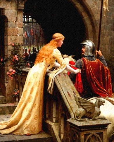 Paint by Number God Speed - Edmund Blair Leighton