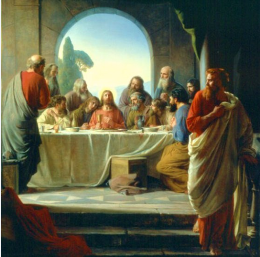Paint By Number The Last Supper1 by Carl Bloch