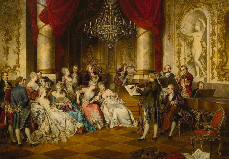 The Recital Paint by Number -Carl Schweninger