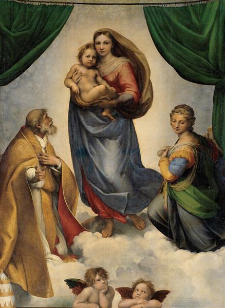 The Sistine Madonna Raphael