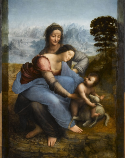 The Virgin and Child with St Anne by Leonardo da Vinci Paint By Number