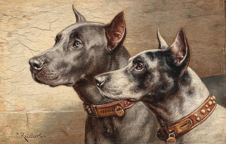 Two Friends Paint by Number - Carl Reichert
