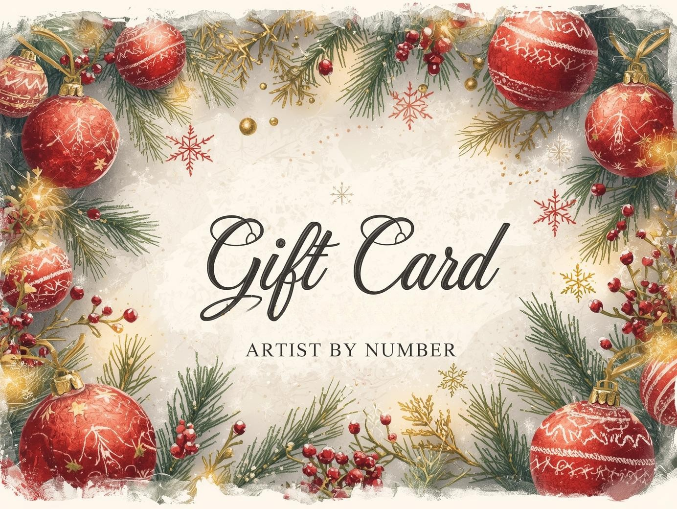 Artist by Number eGift Card