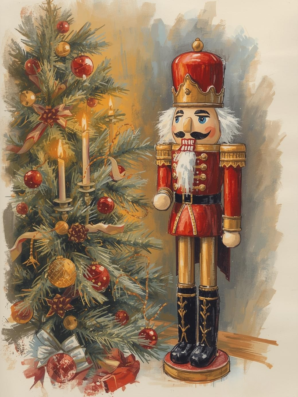 Paint by Number Classic Nutcracker
