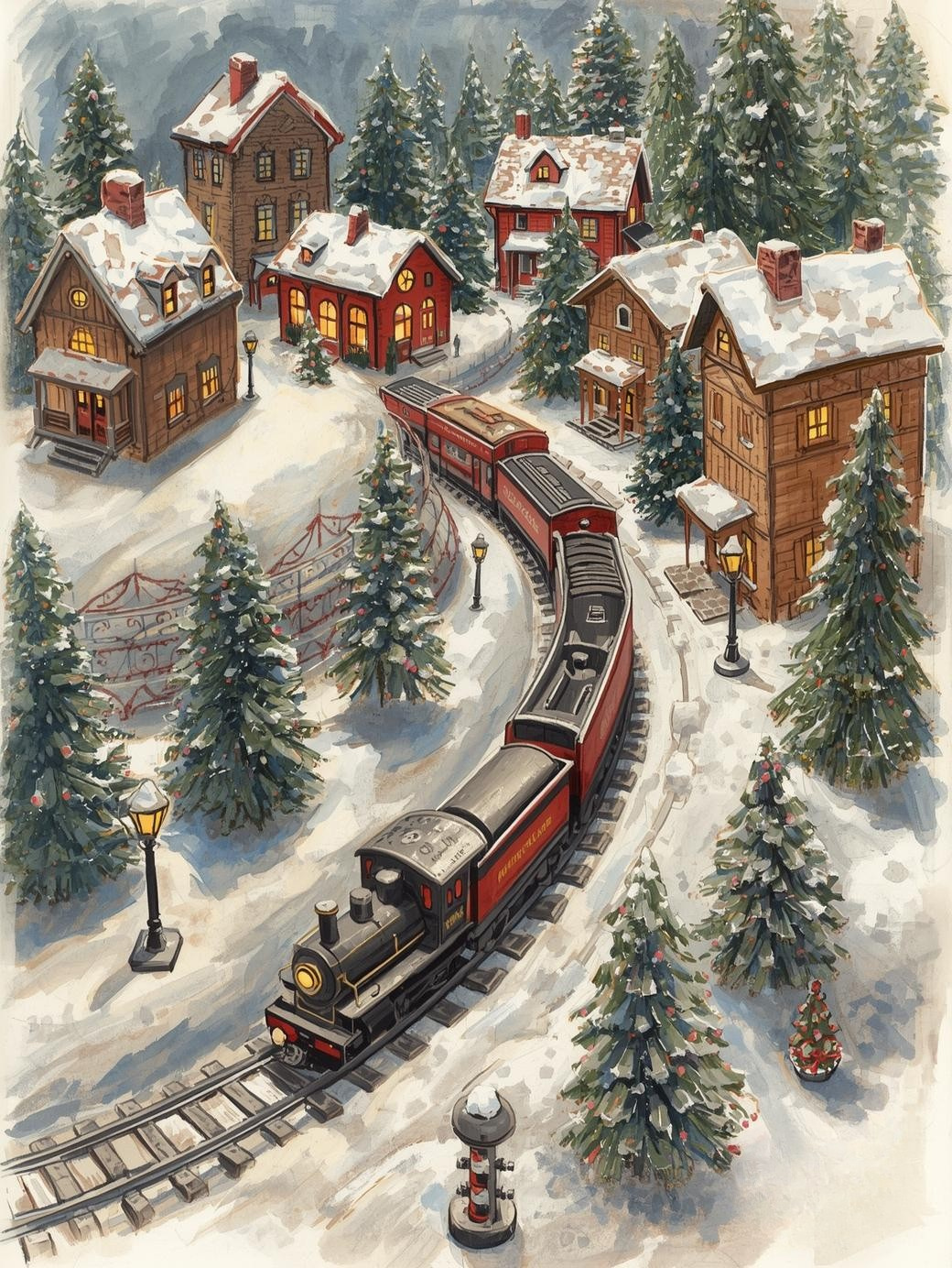 Paint by Number Dreamland Express