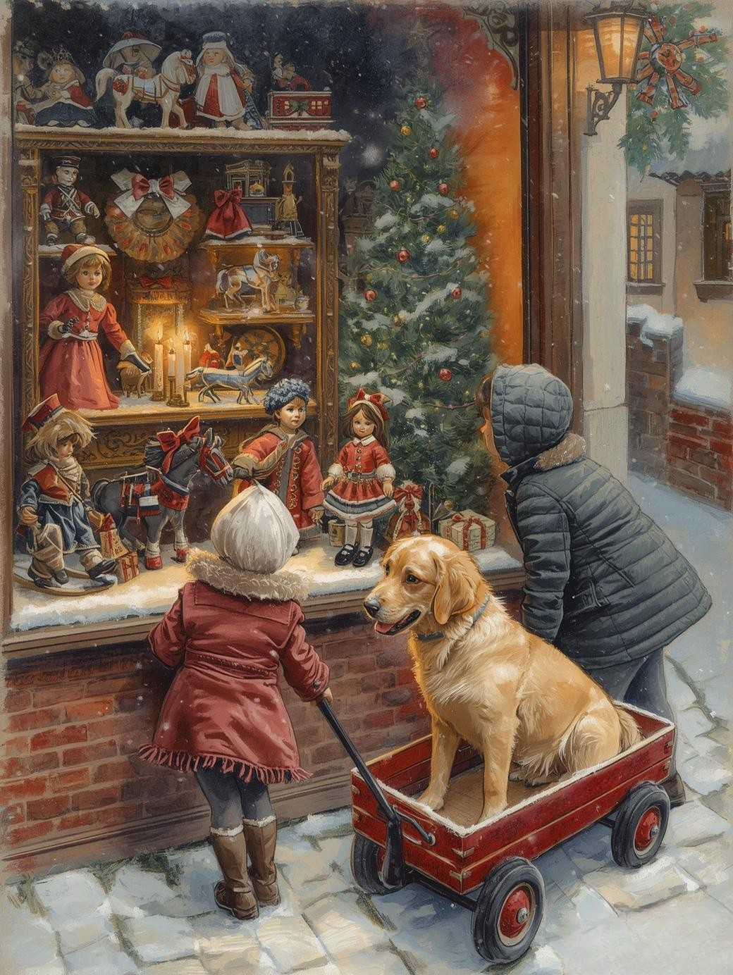 Paint by Number Frosted Windows, Warm Hearts