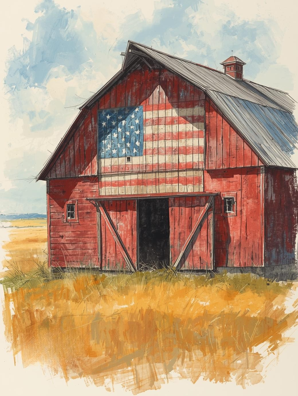 Paint By Number Through the Storm, We Stand