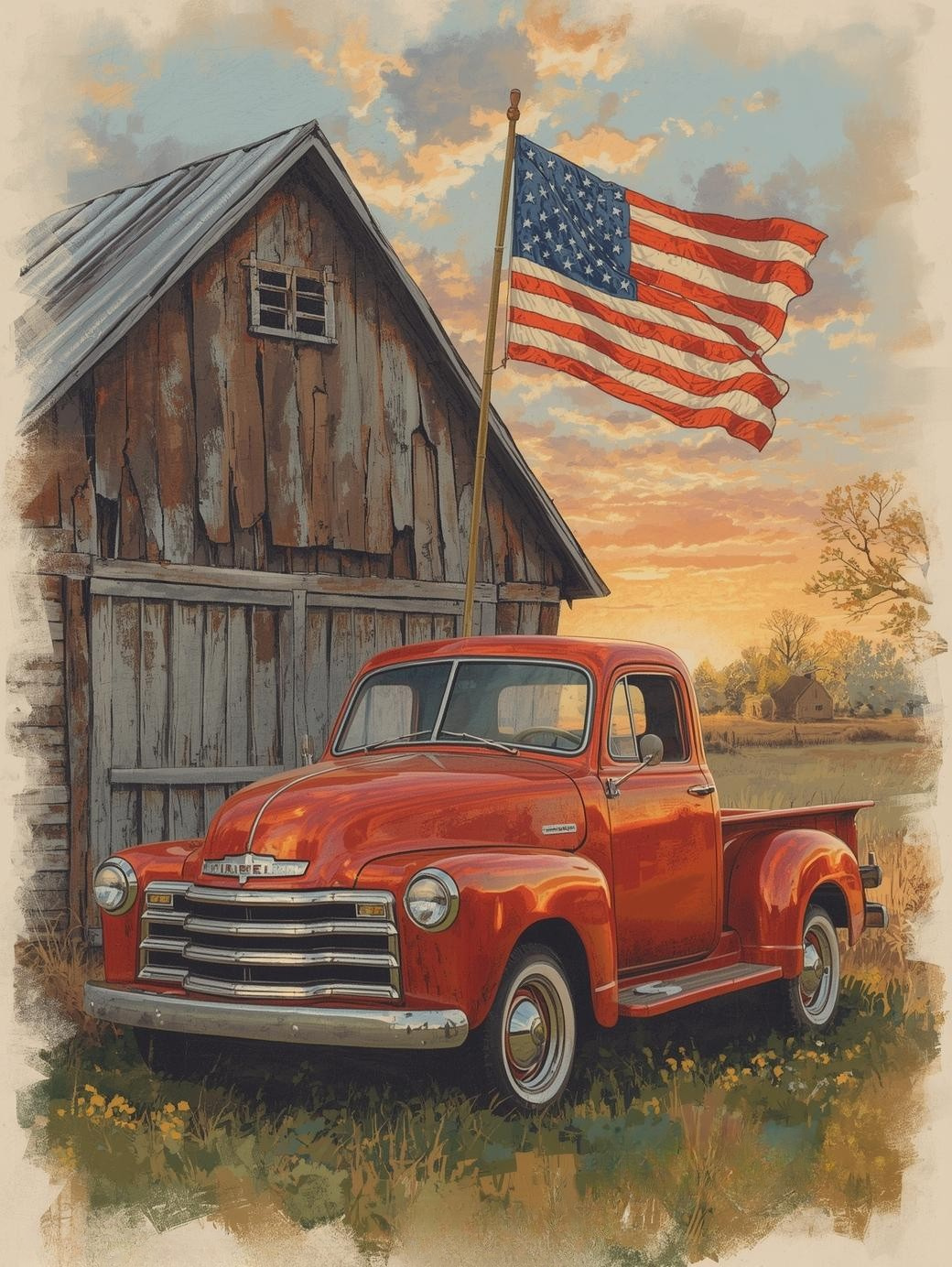 Paint By Number American Faith