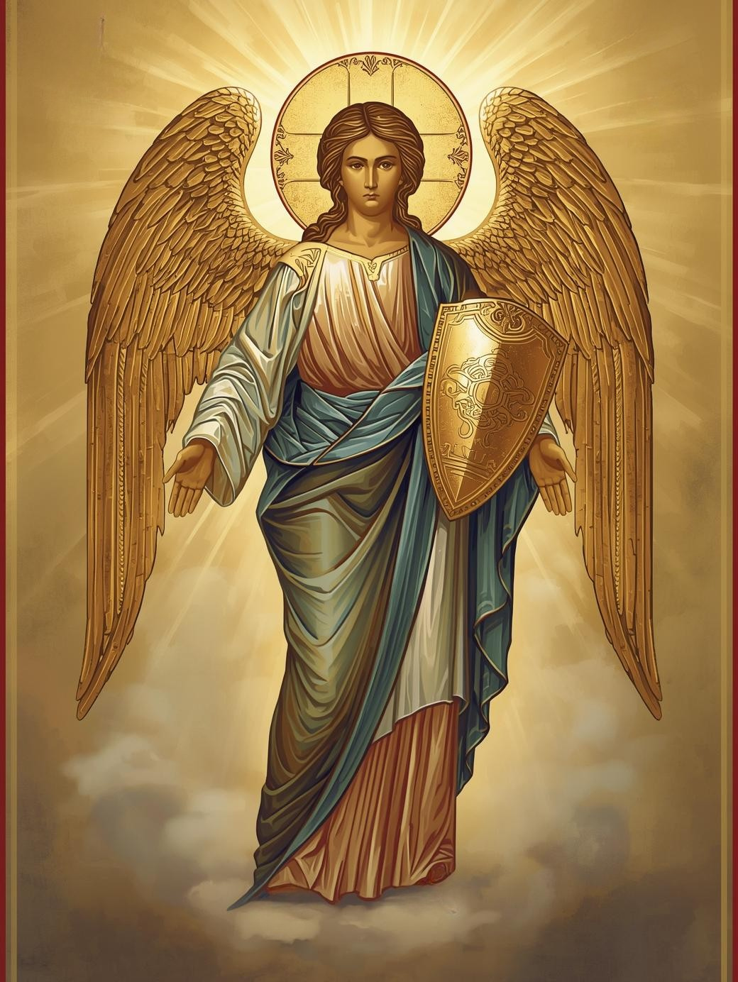 Celestial Angel Guide Icon Paint by Number