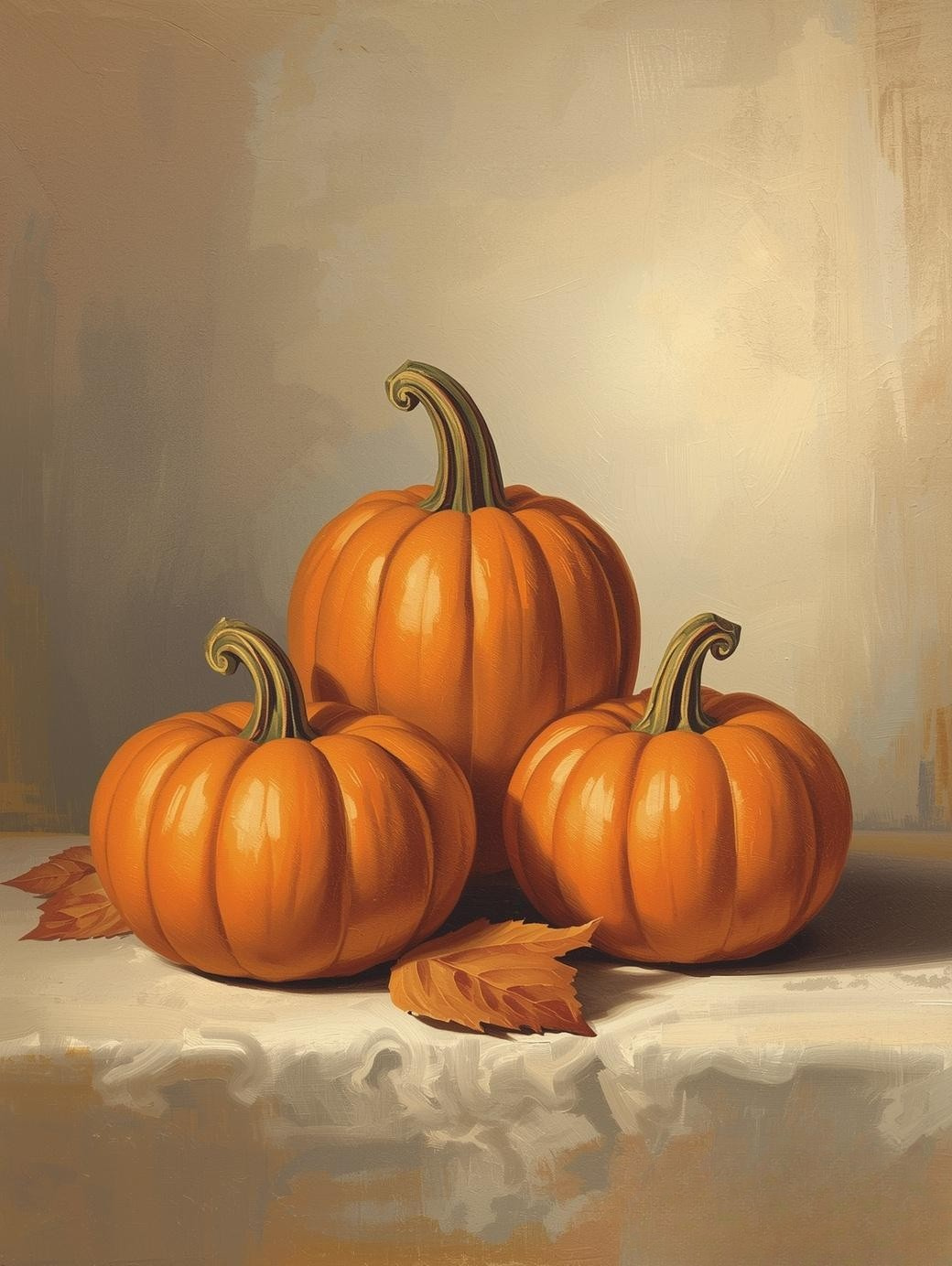 Paint by Number Stylish Pumpkin Decor – Paint by Number Kit for Adults