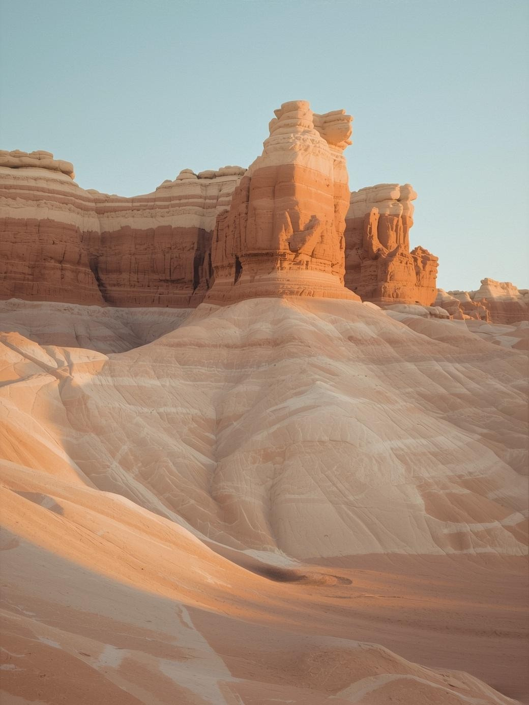 Paint by Number Natural Rock Formations in Open Desert – Canvas Paint by Number Kit