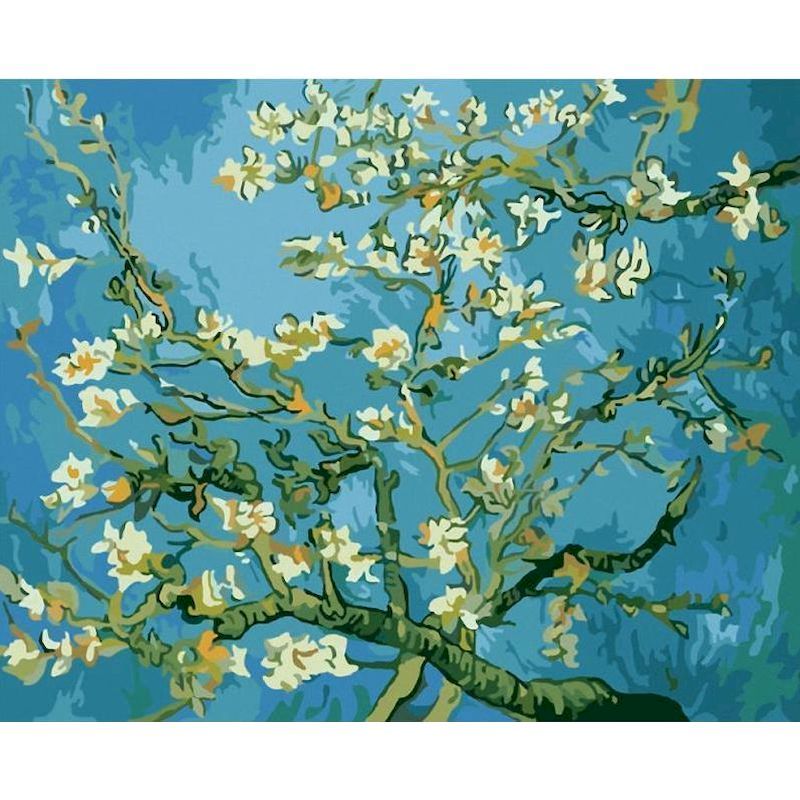 Almond Blossom by Vincent Van Gogh Paint By Number