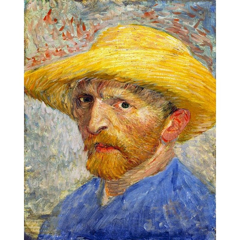 Self Portrait by Vincent Van Gogh Paint By Number