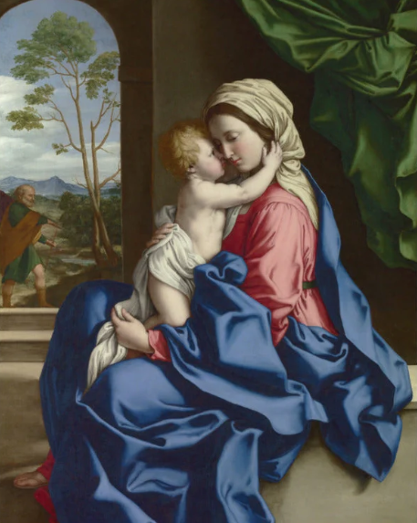 Paint by Number Virgin and Child - Sassoferrato