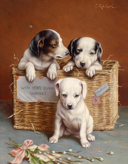 With Heaty Good Wishes Paint by Number - Carl Reichert