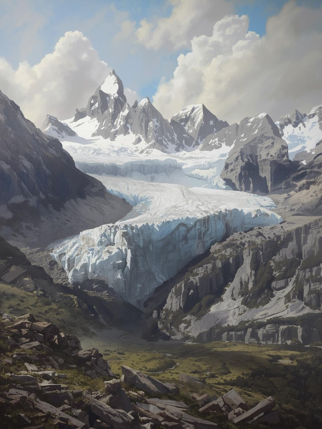 Wrangell-St. Elias National Park (Alaska) Paint by Number