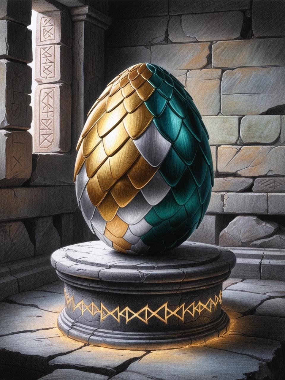 Paint by Number Netherstorm Dragon Egg