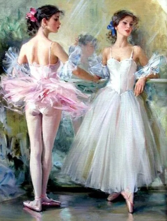 Paint By Numbers En Pointe Practice Ballet