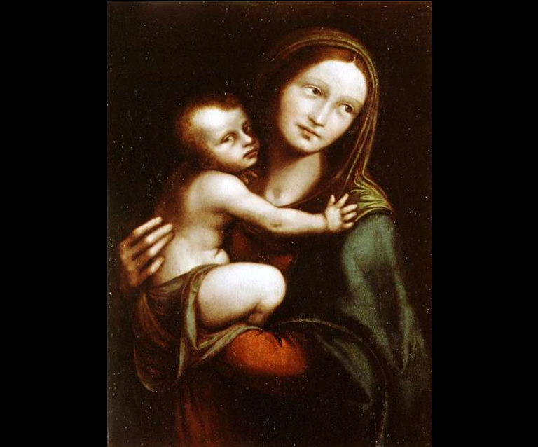Paint by Number Madonna and Child - Giampietrino