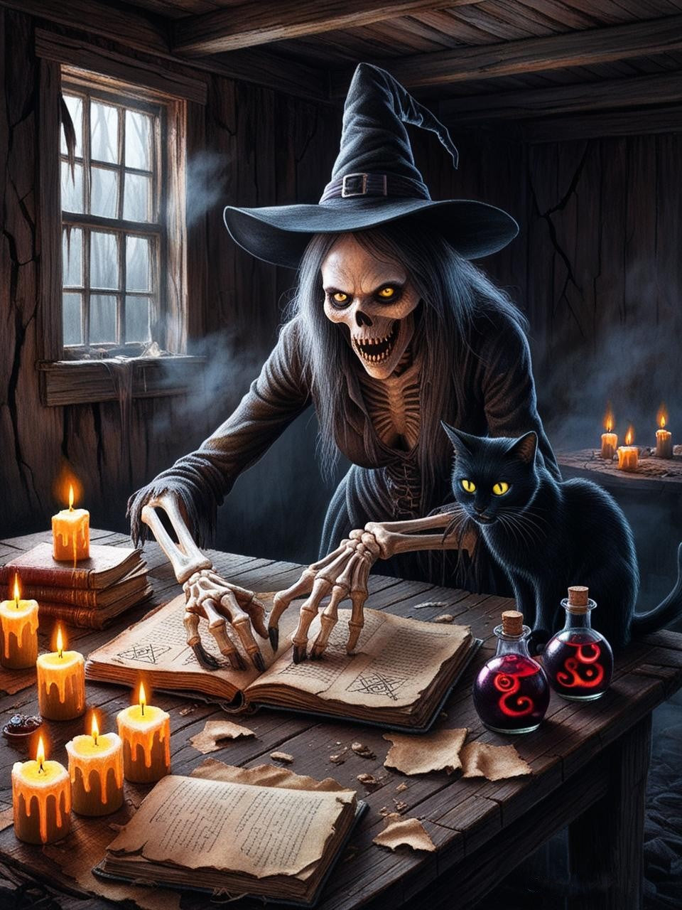 Paint By Number Kindred Witch