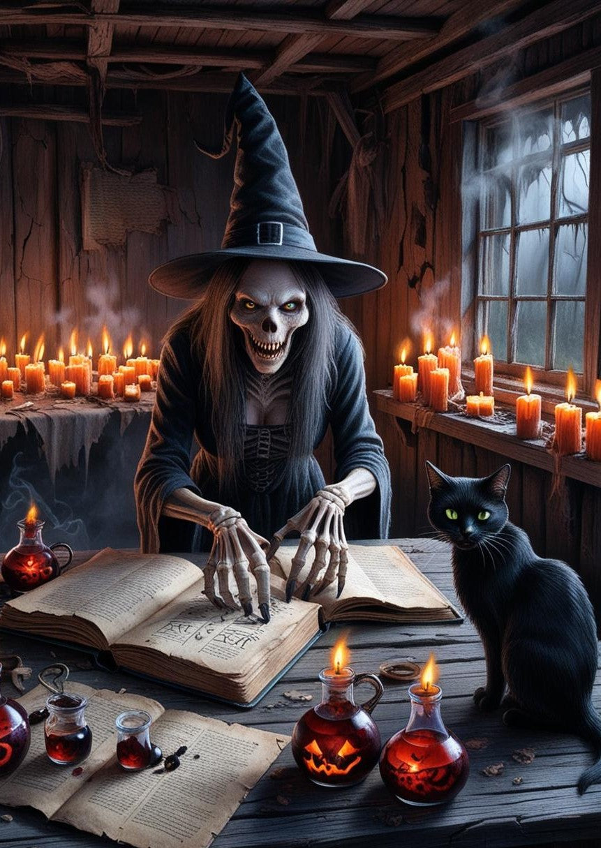 Paint By Number Midnight Sorceress